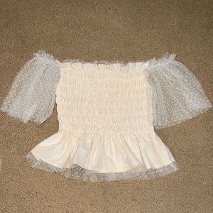 SHEIN: off the shoulder blouse